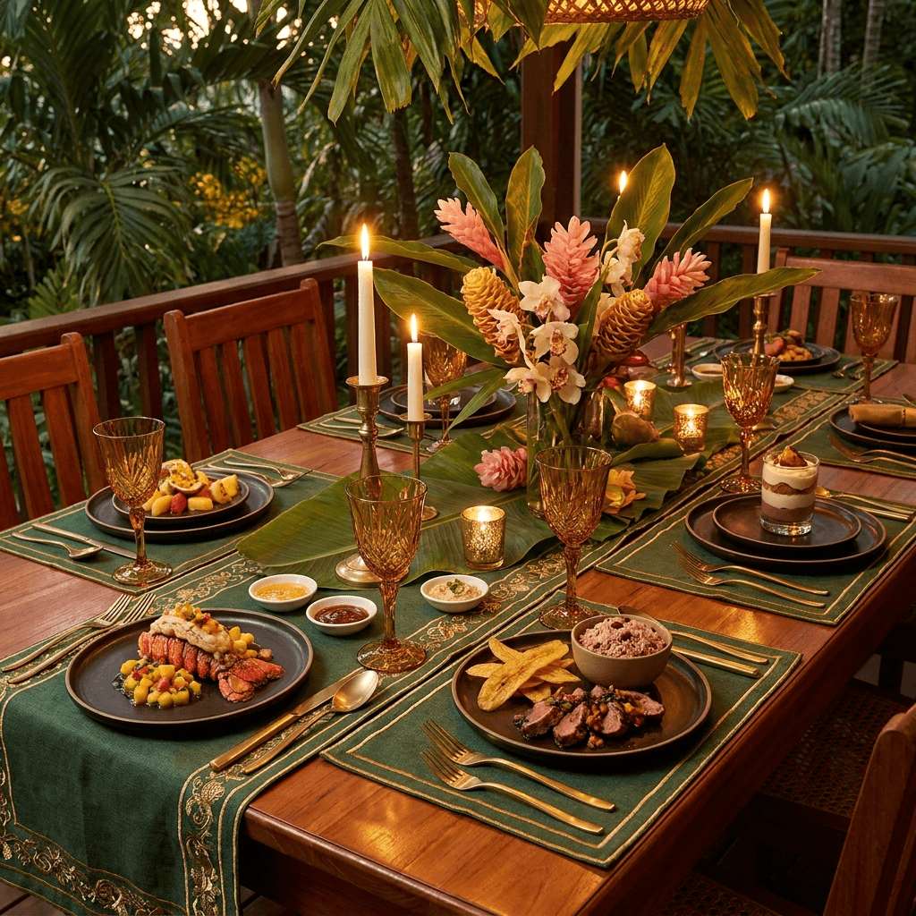Private dining at home multi-course dinner guide cover